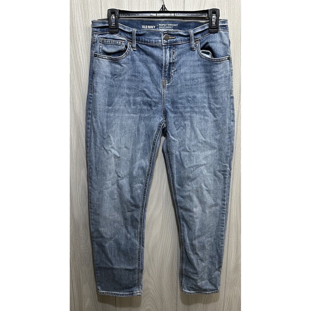 OLD NAVY Women's (Size 15x24") Perfectly Straight Mid Rise Jeans‎